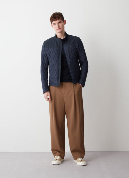 Giubbotto impunture diagonali