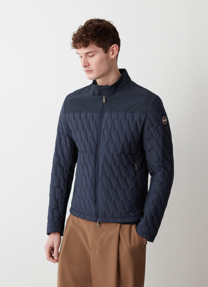 Giubbotto impunture diagonali