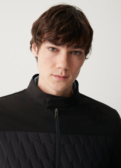 Giubbotto impunture diagonali