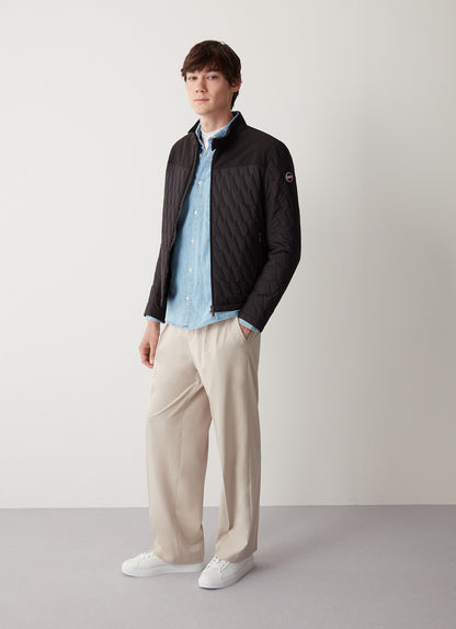 Giubbotto impunture diagonali