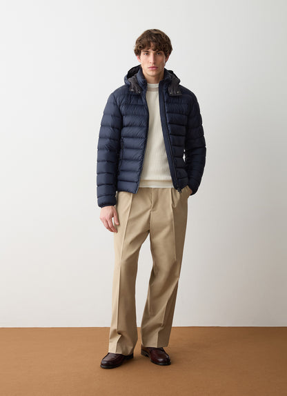 Piumino cappuccio staccabile