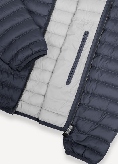 Piumino cento grammi cappuccio