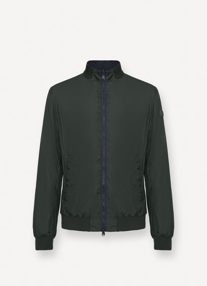 Giubbotto bicolore reversibile zip