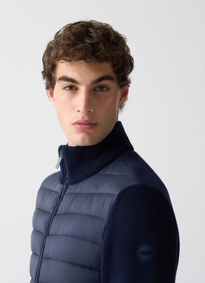 Giubbotto lana/tessuto