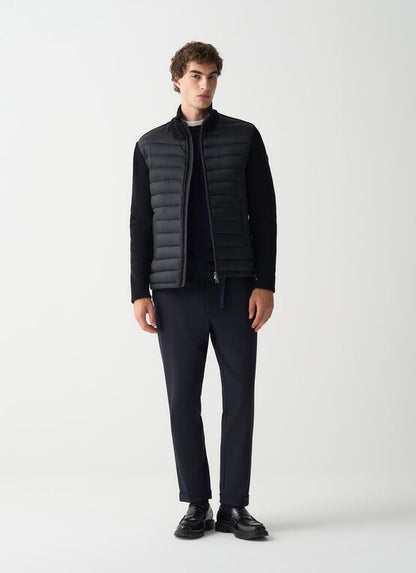 Giubbotto lana/tessuto