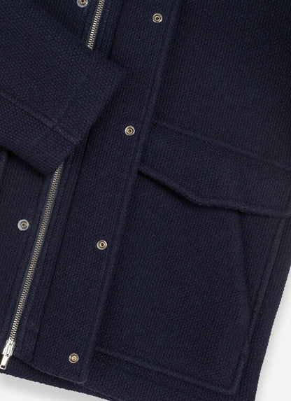 Giaccone piquet cappuccio