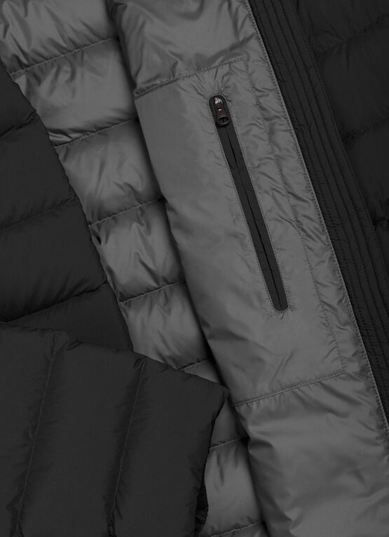 Piumino cappuccio staccabile