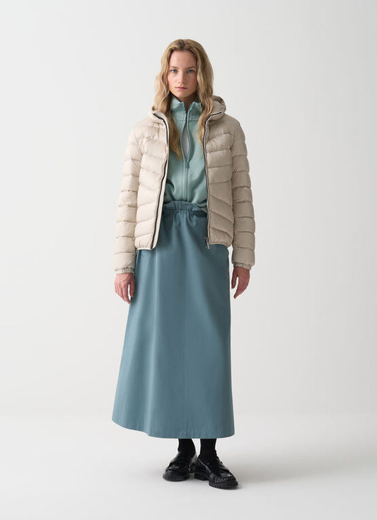 Piumino impunture diagonali