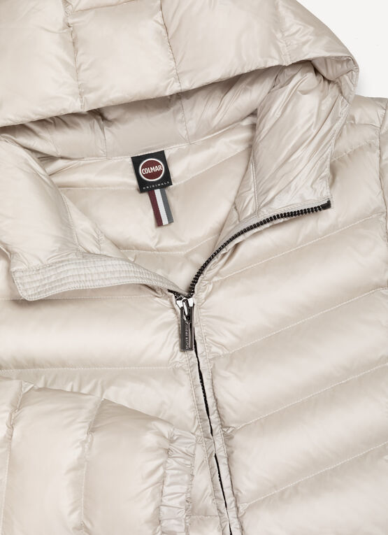 Piumino impunture diagonali