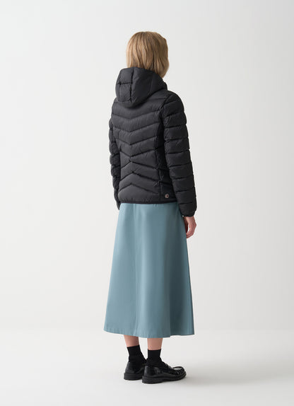 Piumino impunture diagonali