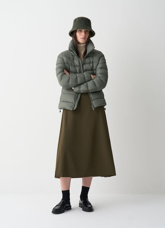 Piumino corto senza cappuccio