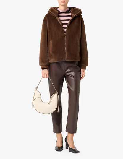 Pellicciotto cappuccio