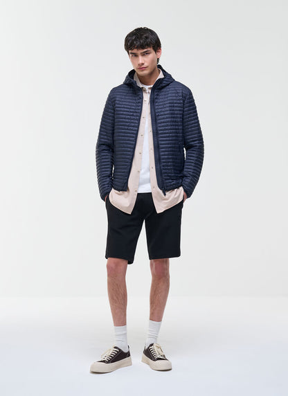 Piumino cento grammi cappuccio