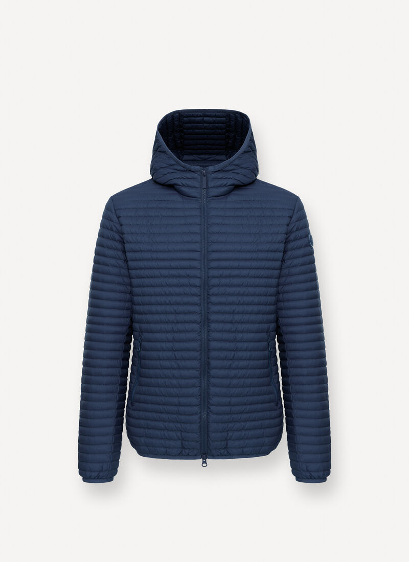 Piumino cento grammi cappuccio