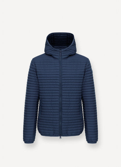 Piumino cento grammi cappuccio