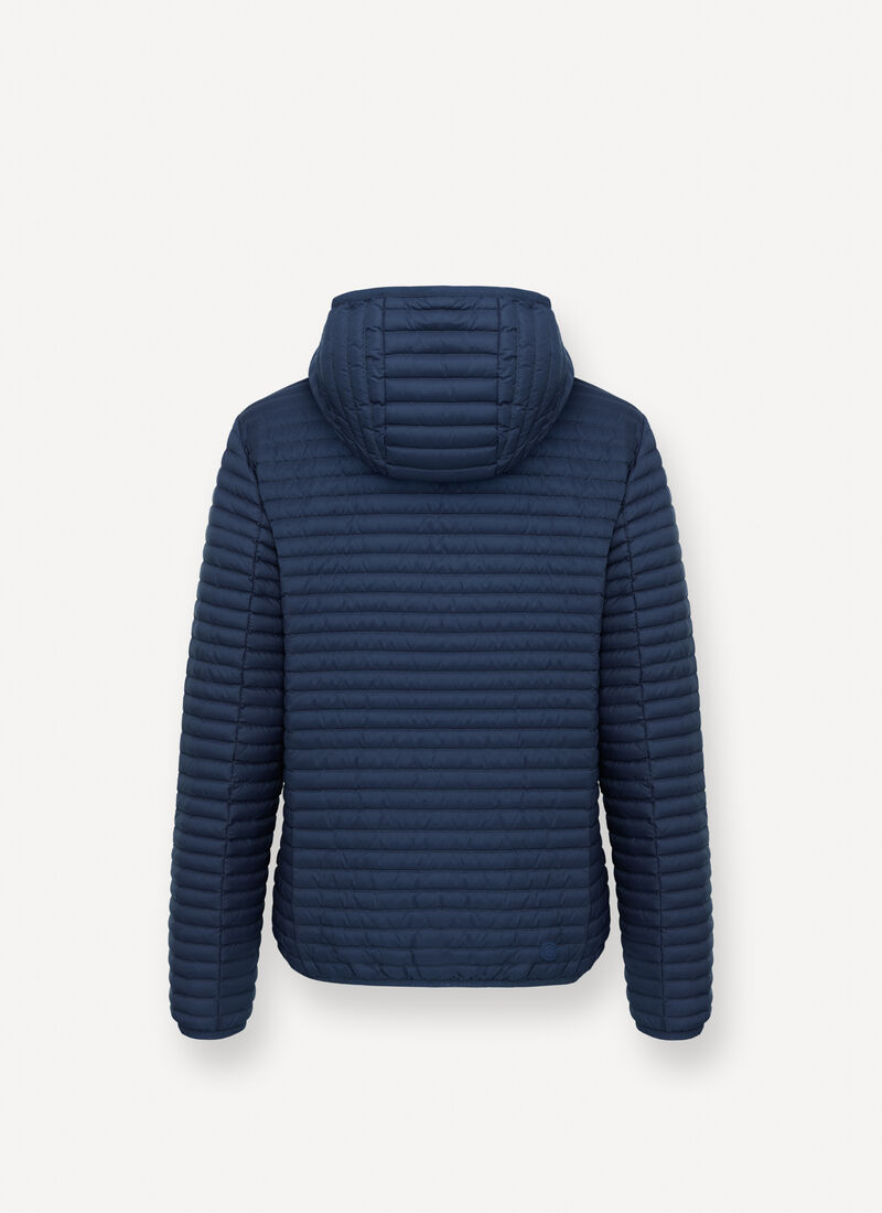 Piumino cento grammi cappuccio