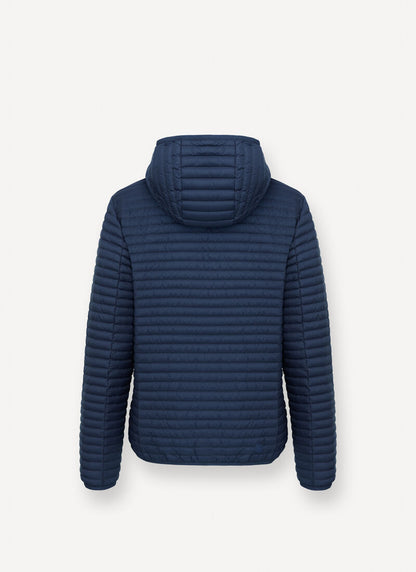 Piumino cento grammi cappuccio