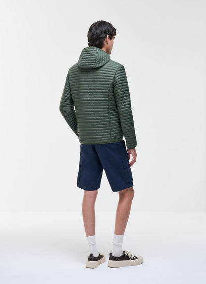 Piumino cento grammi cappuccio