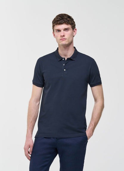 Polo logo manica