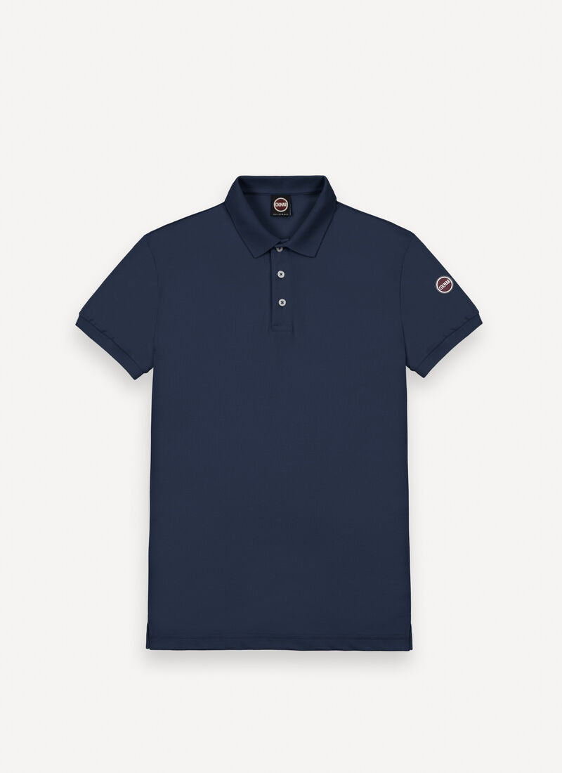 Polo logo manica