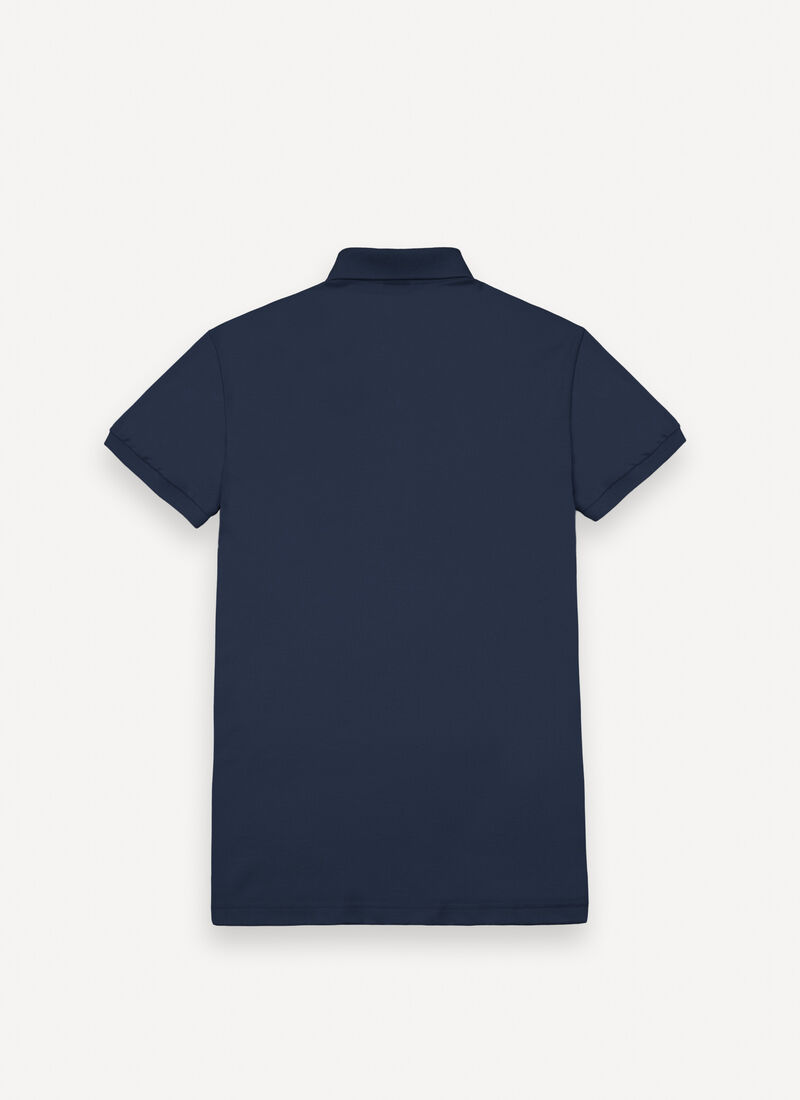 Polo logo manica