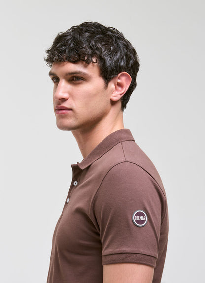Polo logo manica