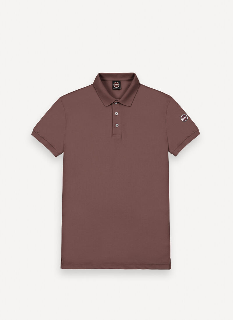 Polo logo manica