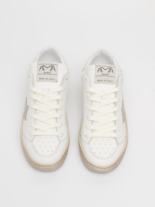 Scarpe pelle glitter