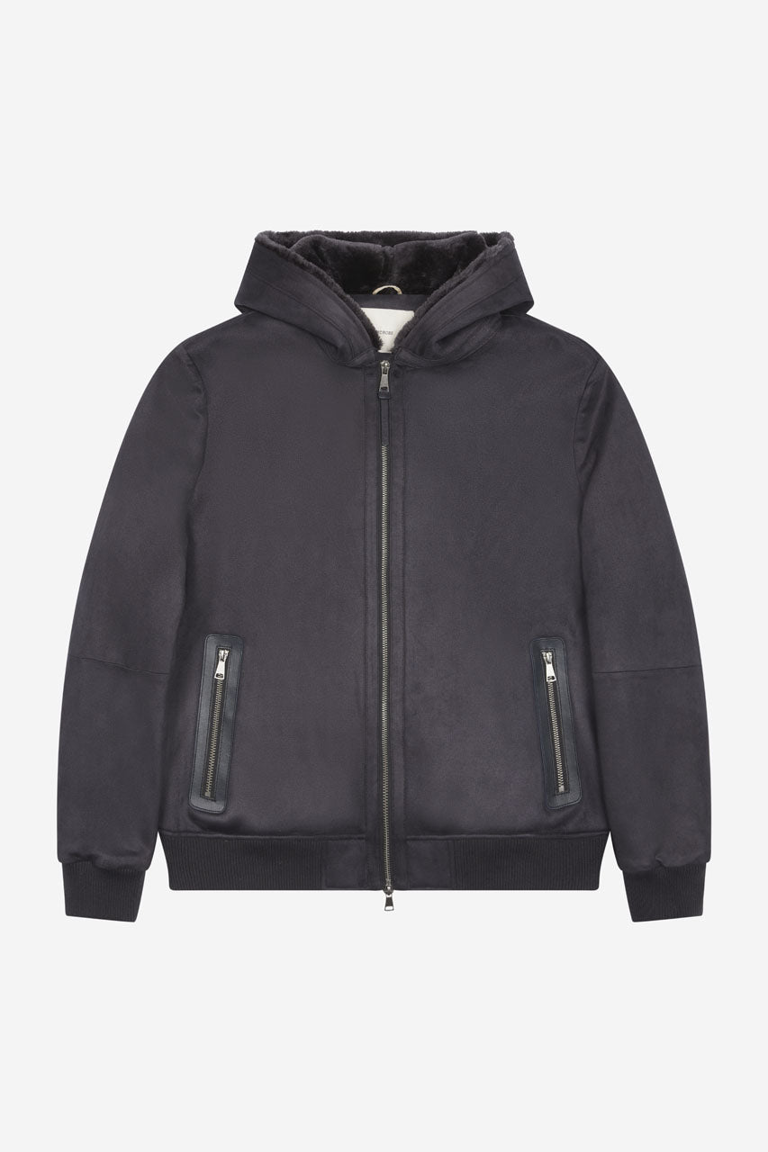 Giubbotto ecomontone cappuccio