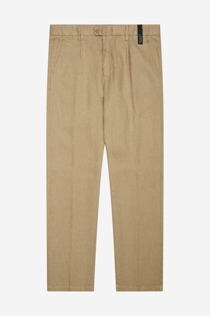 Pantaloni puro lino