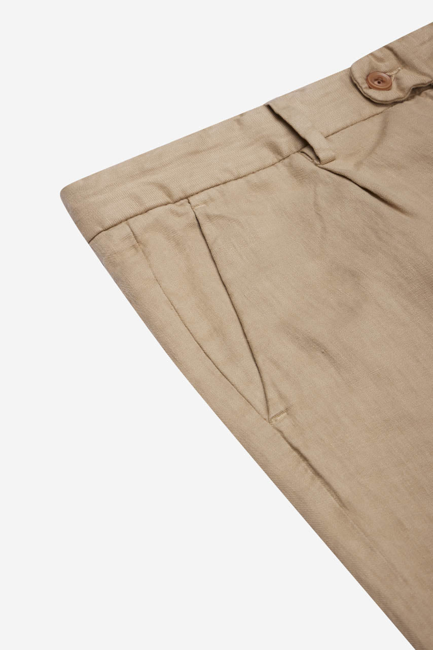 Pantaloni puro lino