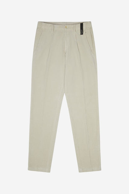 Pantaloni velluto coulisse