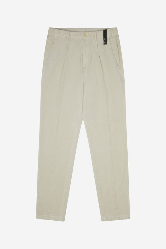 Pantaloni velluto coulisse