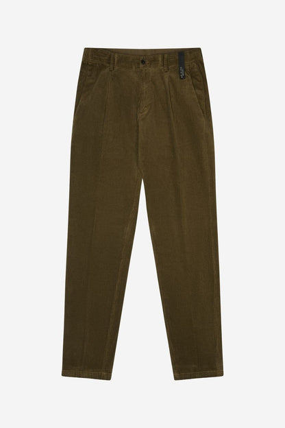 Pantaloni velluto coulisse