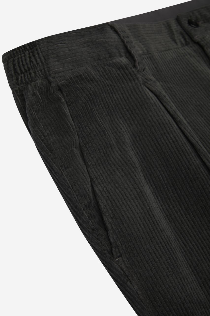 Pantaloni velluto coulisse