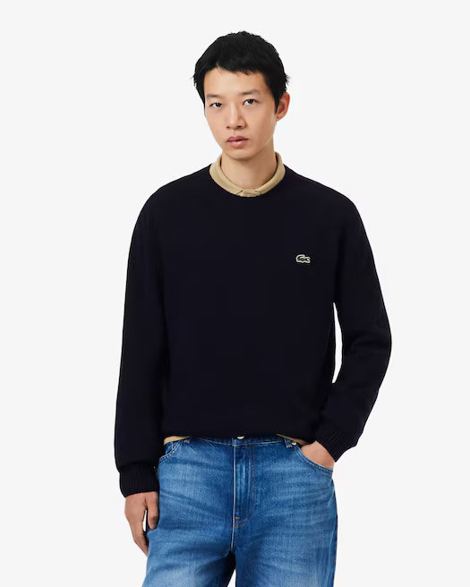 Maglia girocollo lambswool