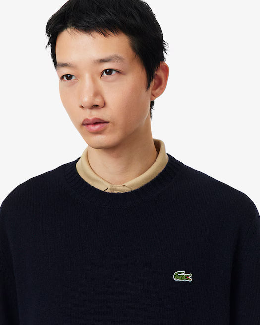 Maglia girocollo lambswool