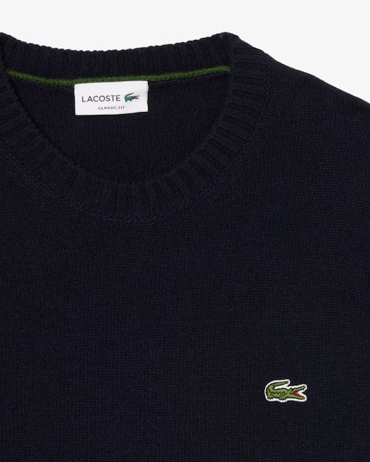 Maglia girocollo lambswool