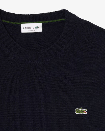 Maglia girocollo lambswool