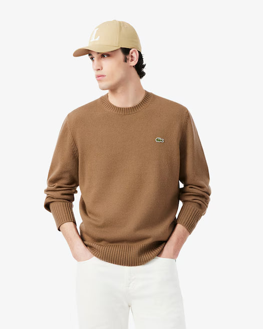 Maglia girocollo lambswool