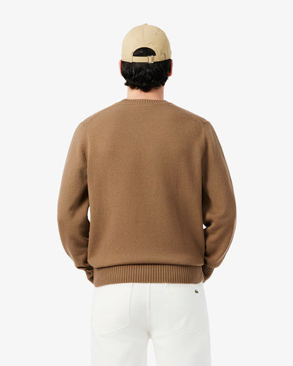 Maglia girocollo lambswool