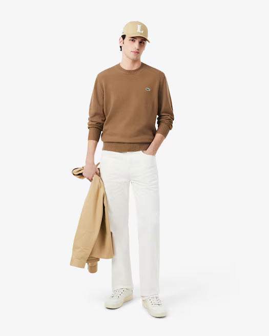 Maglia girocollo lambswool