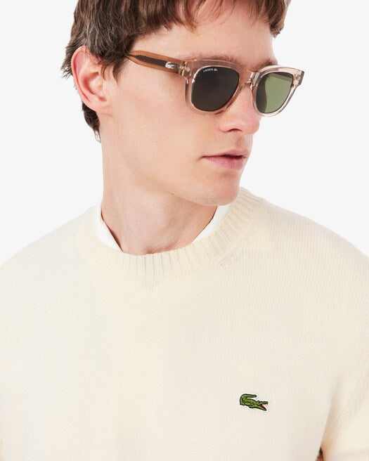 Maglia girocollo lambswool