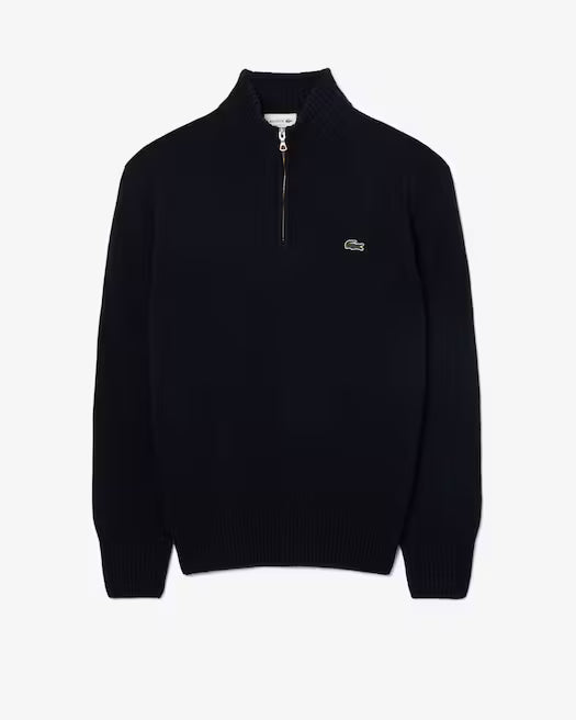 Lupetto zip lambswool