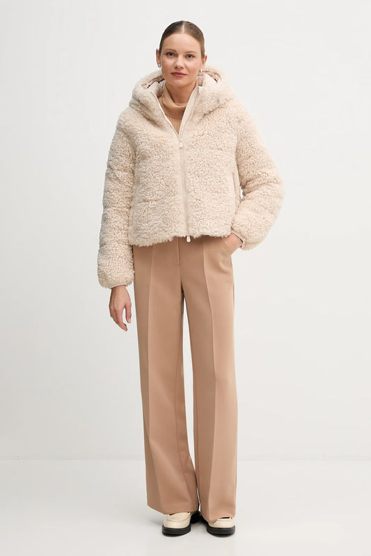 Ecopelliccia cappuccio