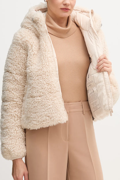 Ecopelliccia cappuccio