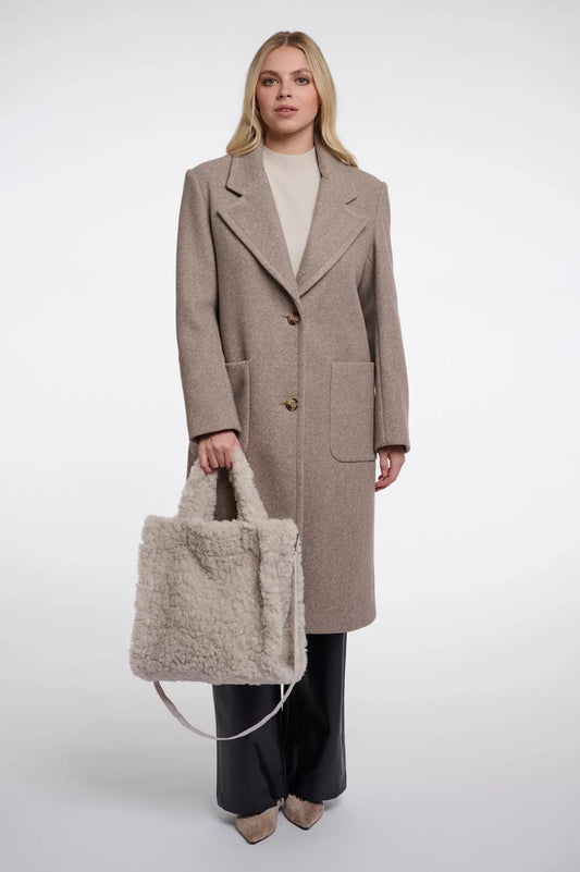 Shopper ecopelliccia