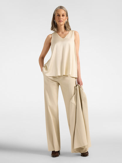 Top raso stretch