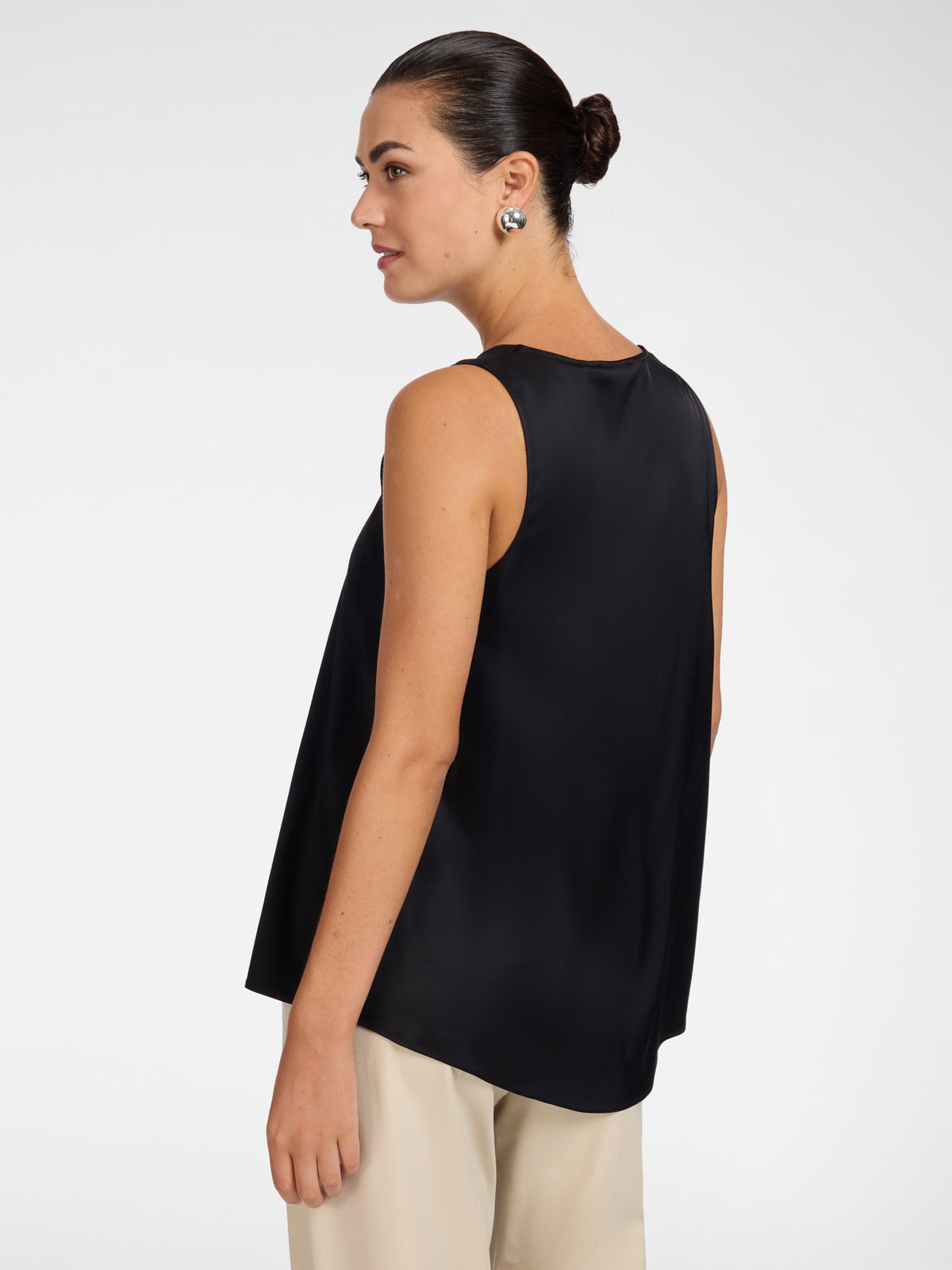 Top raso stretch