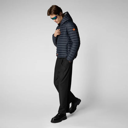 Piumino cento grammi cappuccio